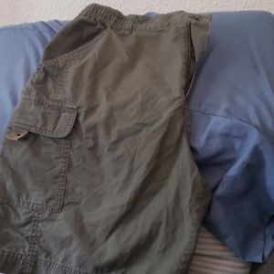 Womens Columbia Comfort Waist Cargo Shorts